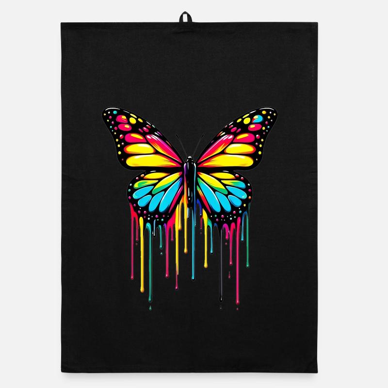 Schmetterling Organic Geschirrtuch