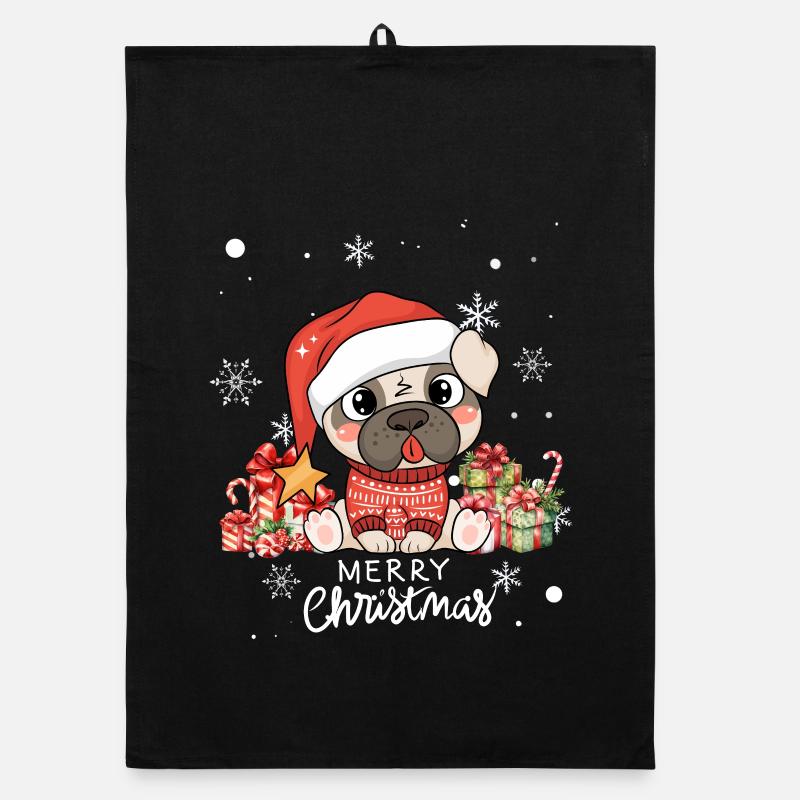 Chien Noël Torchon bio