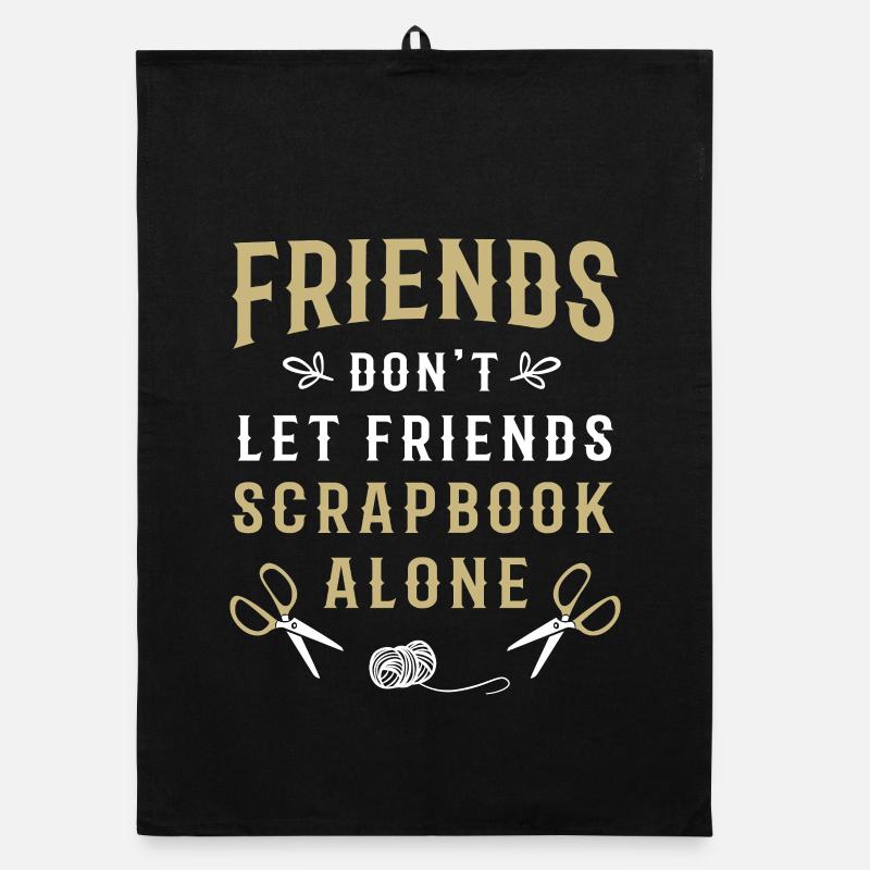 Scrapbook Scrapbooking Organic Geschirrtuch