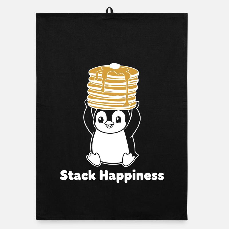 Stack Happiness Pinguin Organic Geschirrtuch
