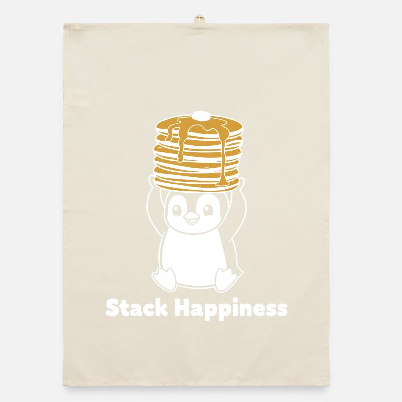 Stack Happiness Pinguin Organic Geschirrtuch