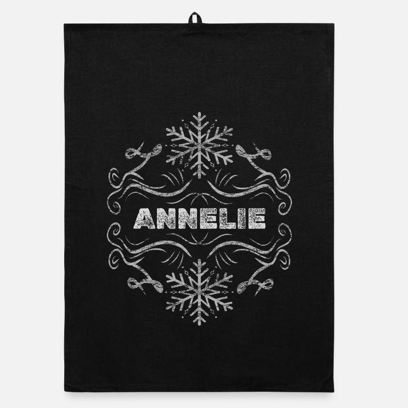 First name Annelie Organic dish towel