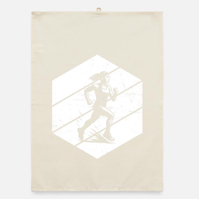 Focus purement sur la course Torchon bio