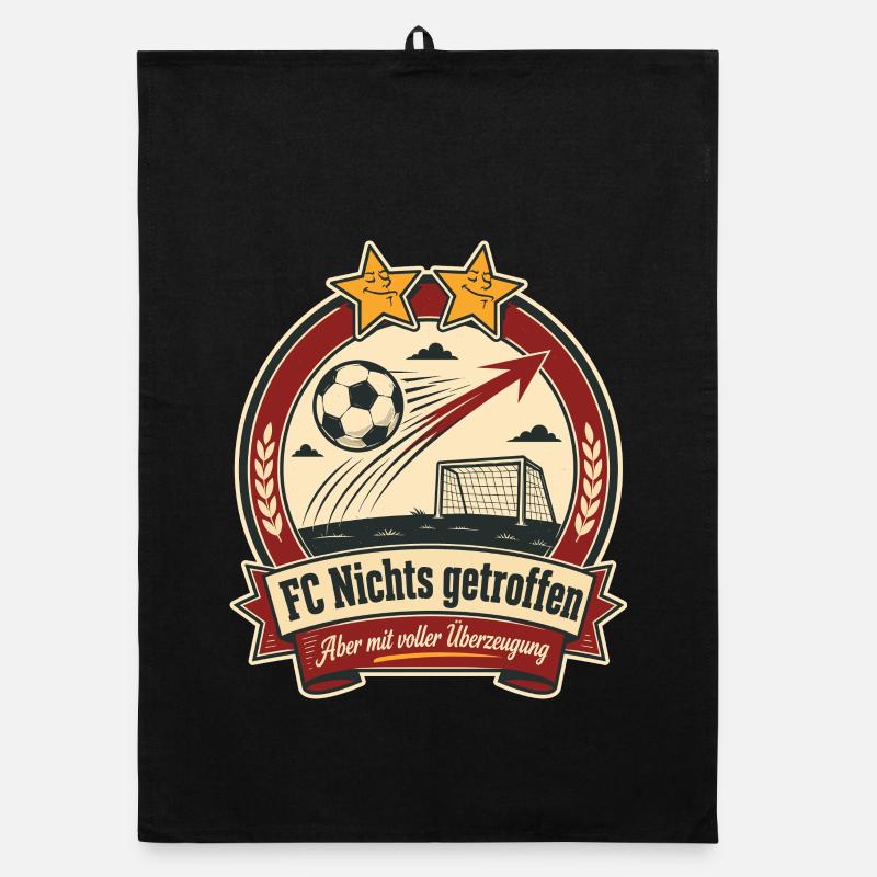 FC Nichts getroffen Organic Geschirrtuch
