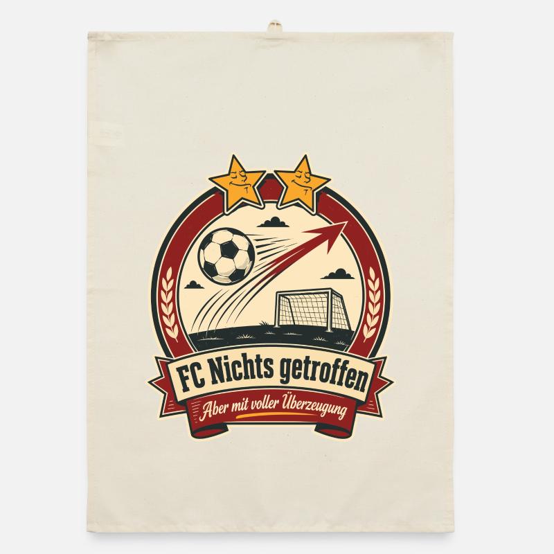 FC Nichts getroffen Organic Geschirrtuch