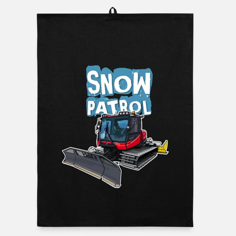 Snowcat Bully Organic dish towel