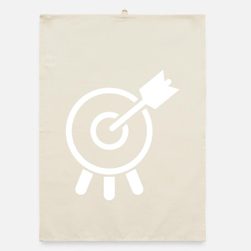 Bogenschießen Organic Geschirrtuch