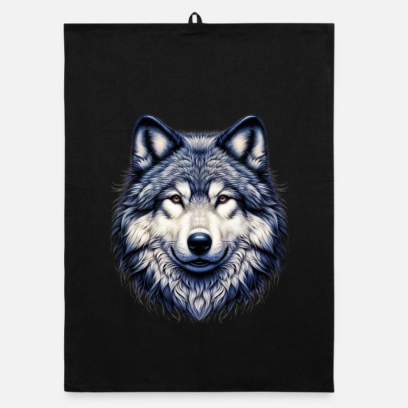 Wolf Organic dish towel