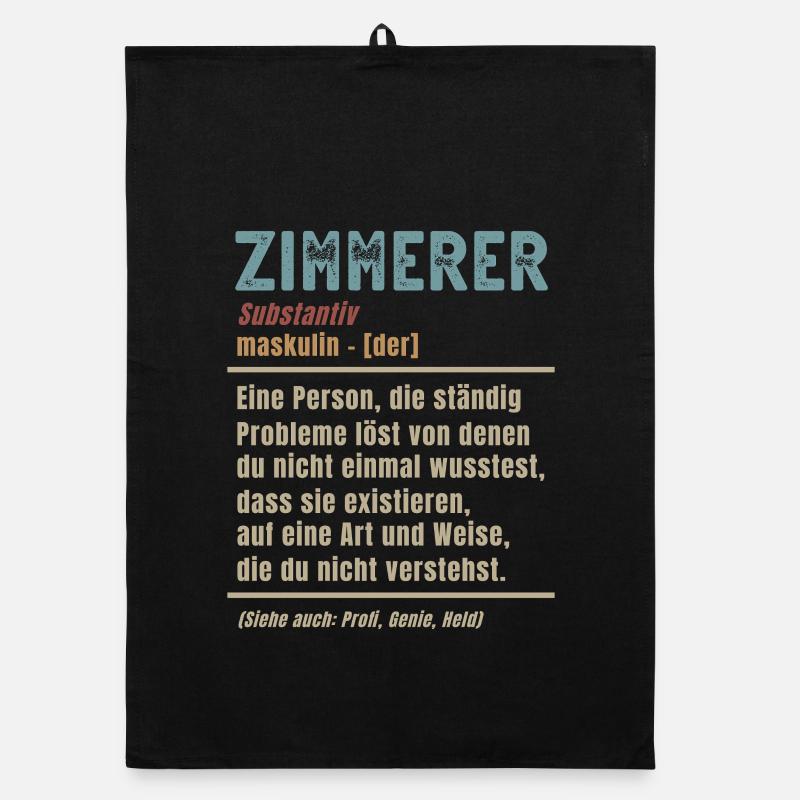 Carpenter Meaning Definition Carpenter Organic dish towel