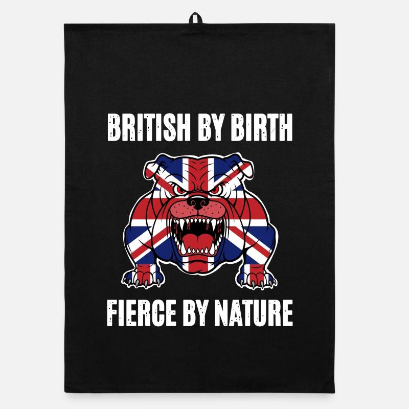 British Bulldog Organic dish towel