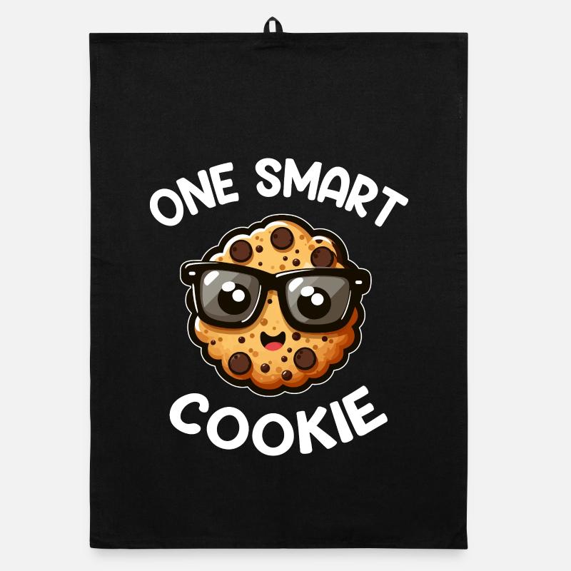 Cookie Malin Glasses Organic dish towel