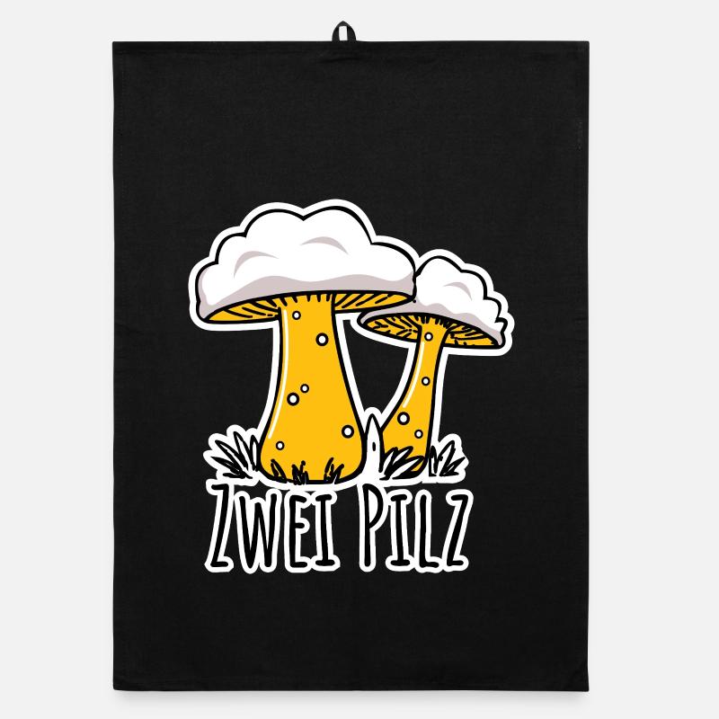Deux champignons ou deux pilsners - s’agit-il de bière ? Torchon bio