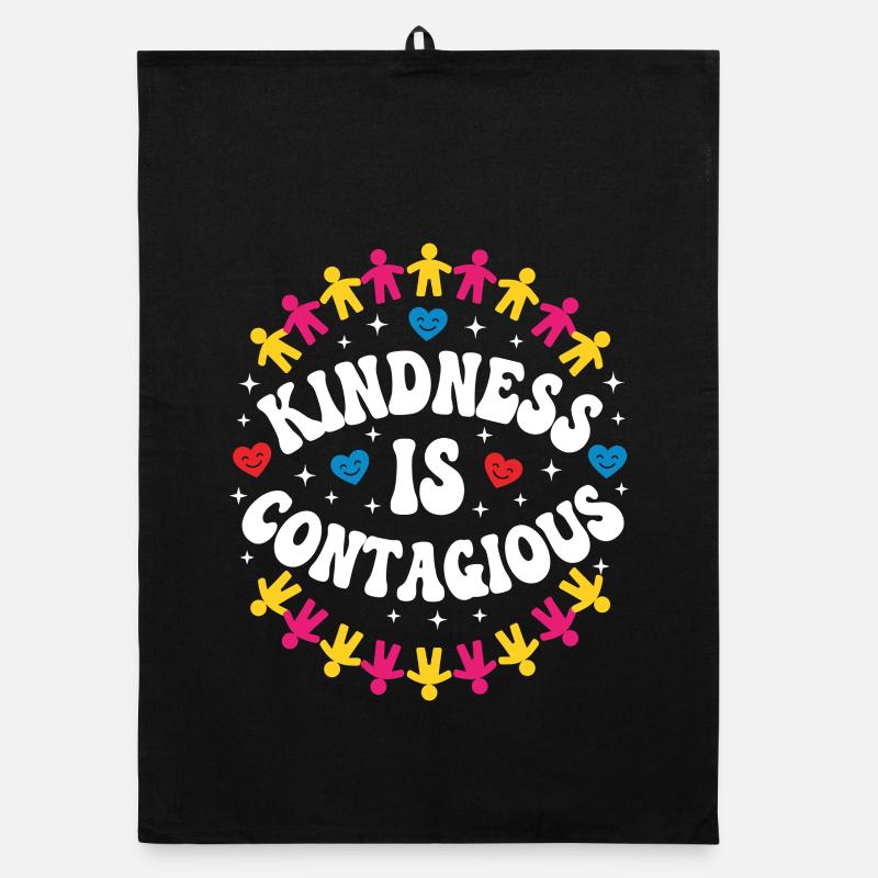 Kindness Emotional Learning Teacher SEL Organic dish towel