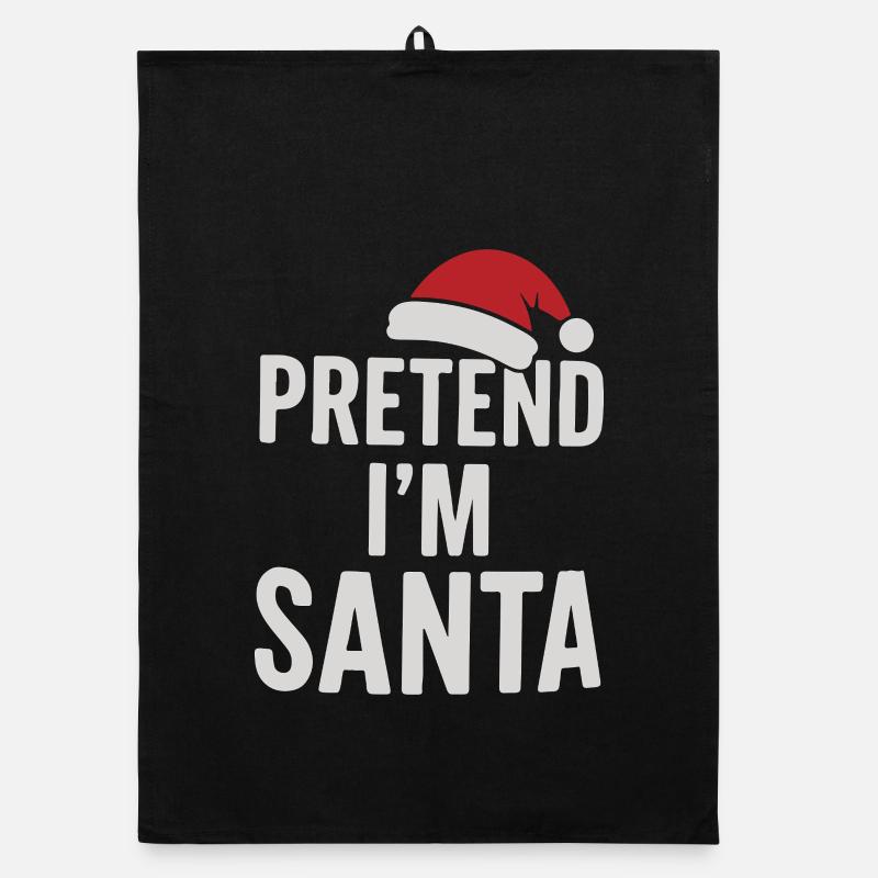 Faites semblant d’être le Père Noël Torchon bio