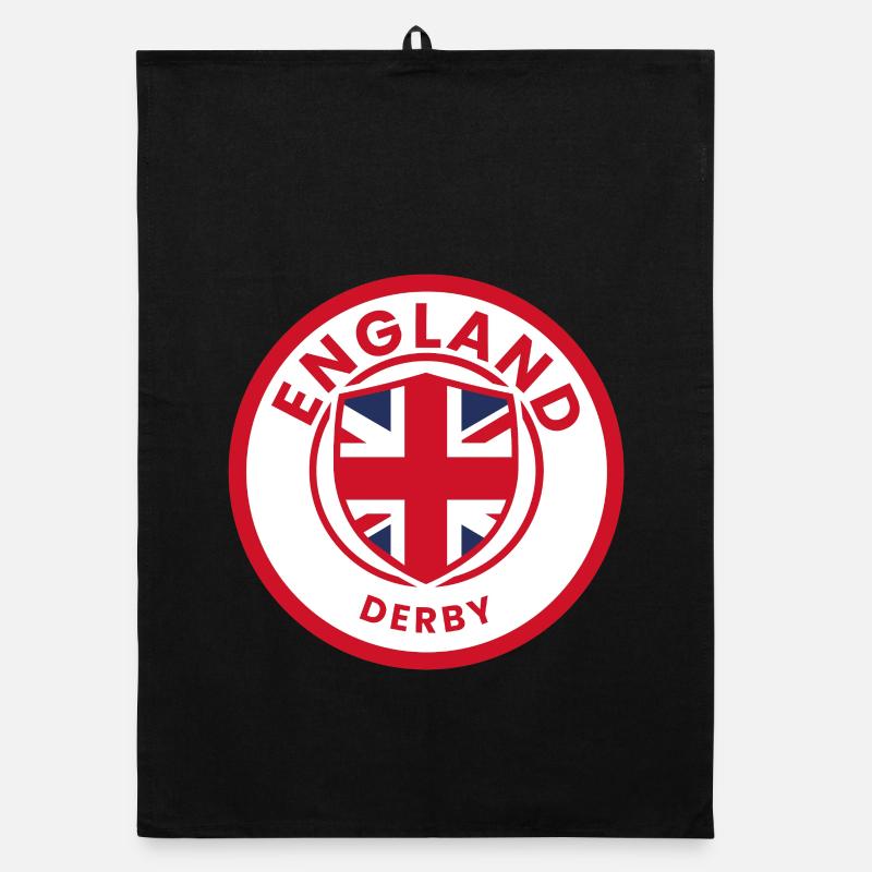 Blason du Derby d’Angleterre Torchon bio