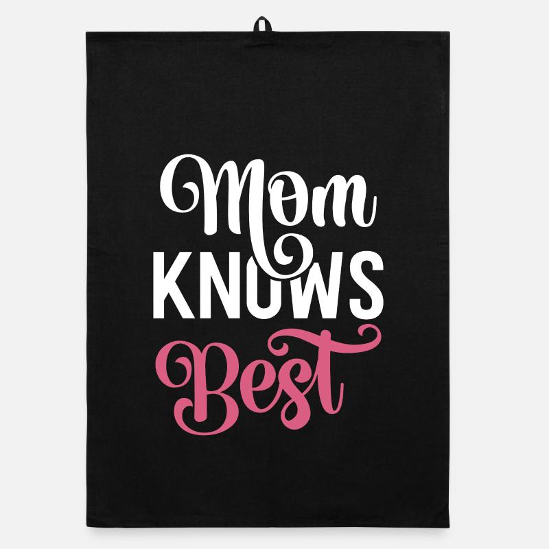 Mom Knows Best Organic dish towel