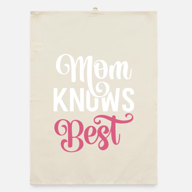 Ma mère sait mieux que ça. Torchon bio