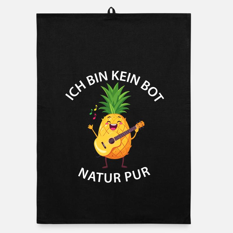 Pineapple Rocks Guitar - No Bot - Pure Nature Organic dish towel