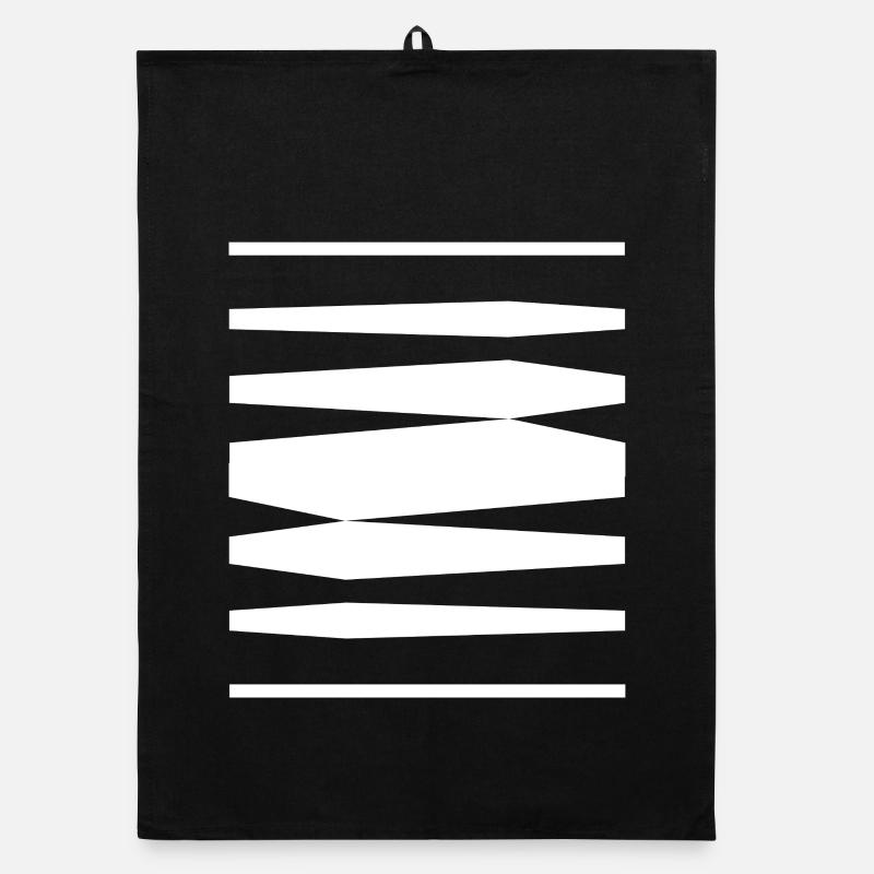 Bold Stripes-Design Organic Geschirrtuch