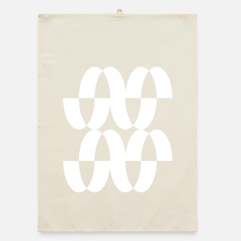 Interlaced Ring Mesh Organic dish towel