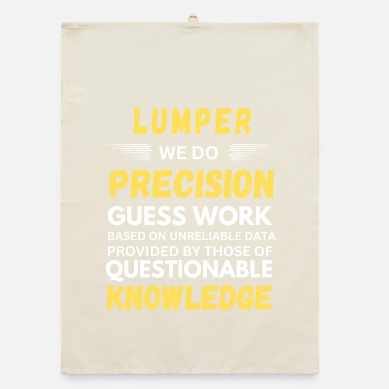 Lumper Précision Devine Entrepôt Drôle Torchon bio