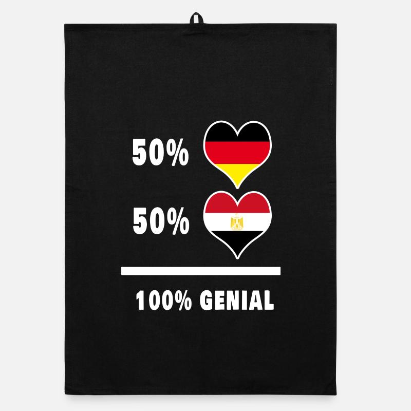 Allemagne et Egypte Awesome / Gift Torchon bio