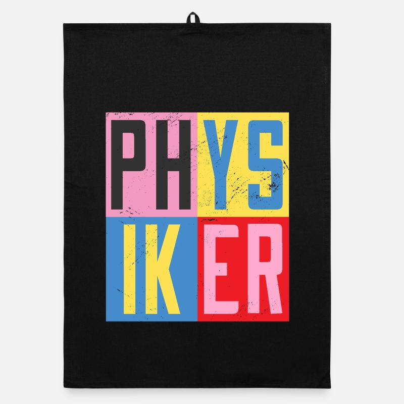 Physiker Design Organic Geschirrtuch