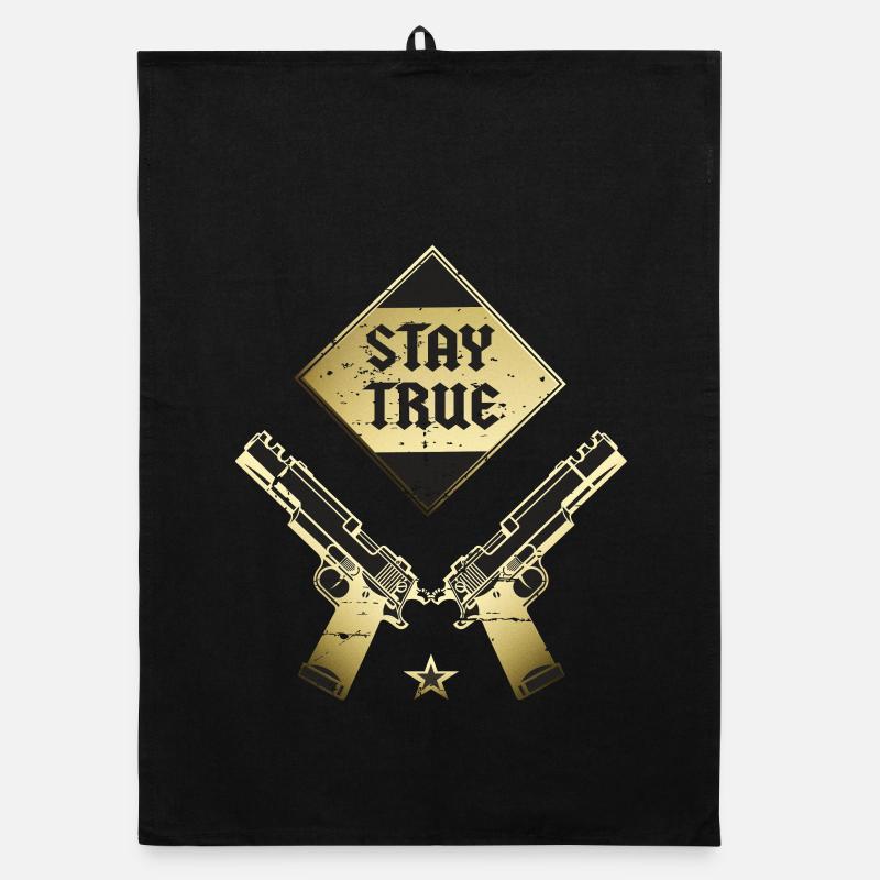 Stay true to yourself Organic dish towel