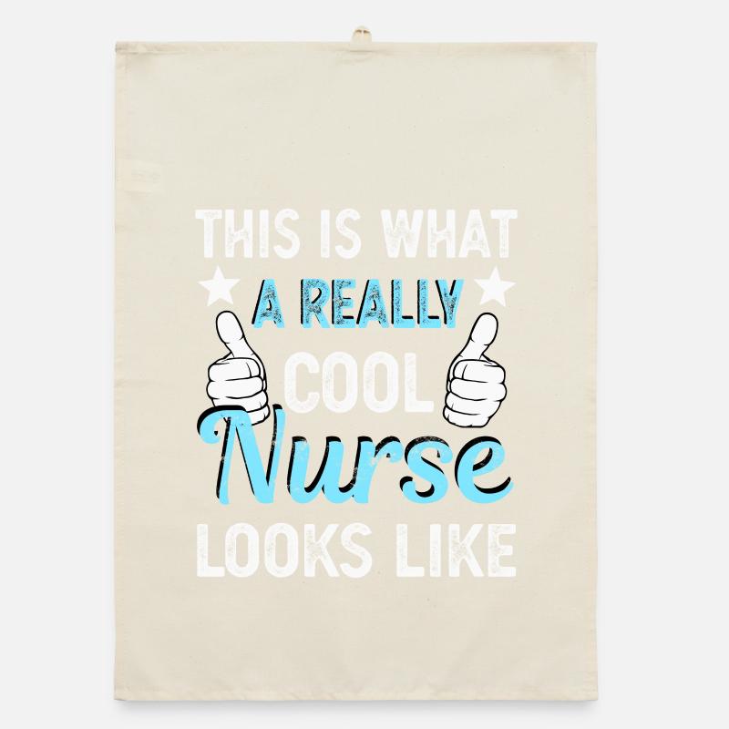 Krankenschwester Organic Geschirrtuch