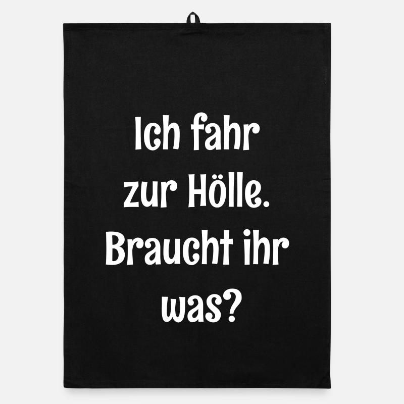 zur Hölle Organic Geschirrtuch