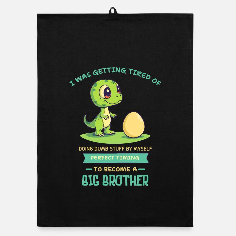 Grumpy Fussy Bold Text Logo Organic dish towel