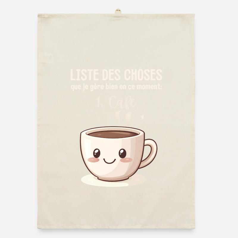 Café Kawaii: Liste des Choses Torchon bio