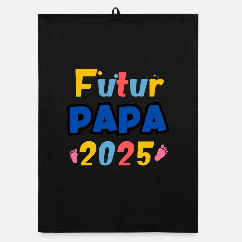 future dad 2025 Organic dish towel