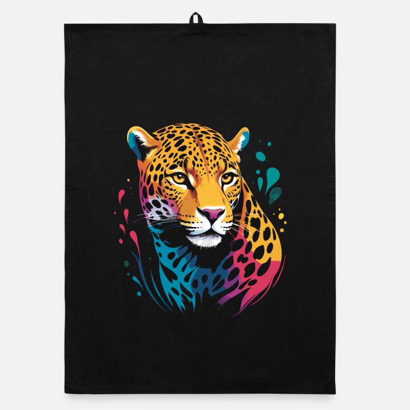Jaguar Head RENDU Torchon bio