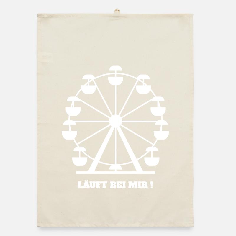 Läuft bei mir ! Organic Geschirrtuch