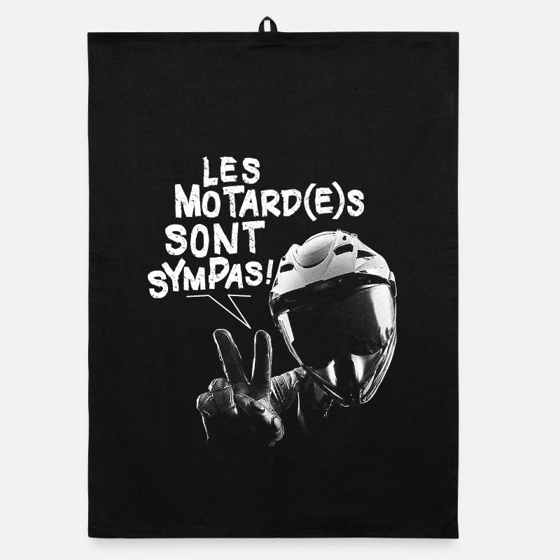 Motorrad Biker Zitat Biker Biker Organic Geschirrtuch