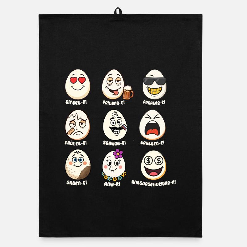 Wordplay egg miscellaneous Organic dish towel