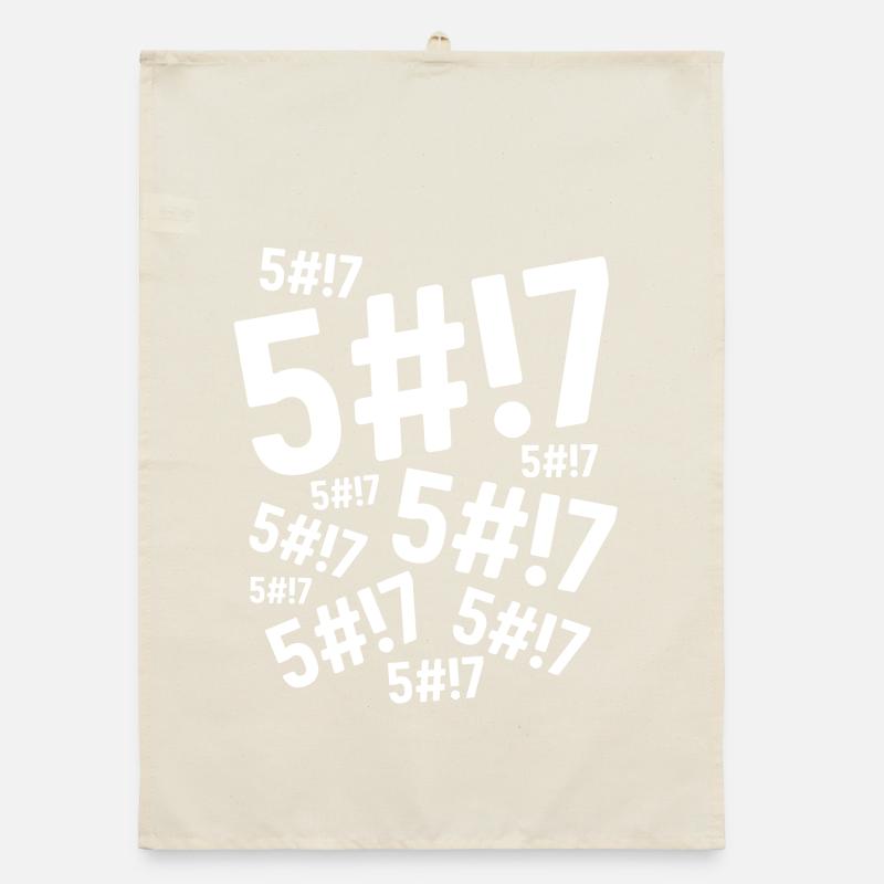 Shit Shit Shit Organic dish towel