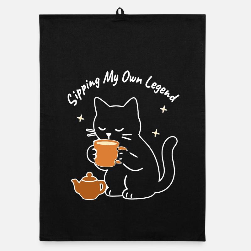 Siroter ma propre légende – Chat artisan douillet Torchon bio