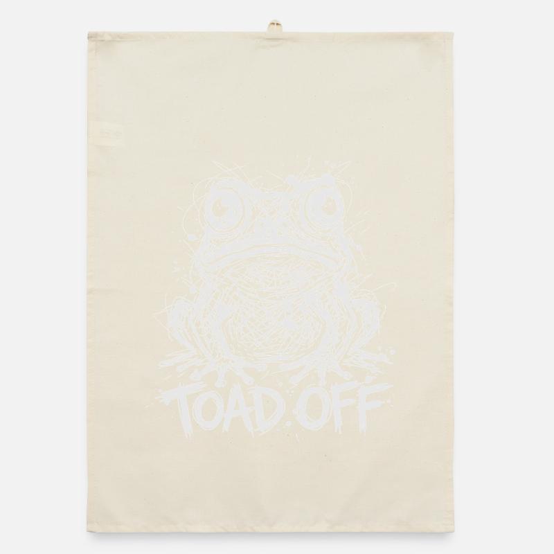 Grenouille mème de crapaud sur Internet Torchon bio