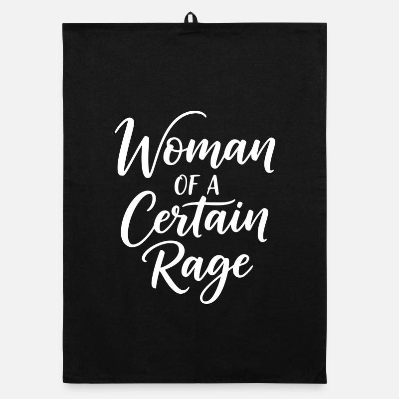 Déclaration de femme d’une certaine rage blanche Torchon bio