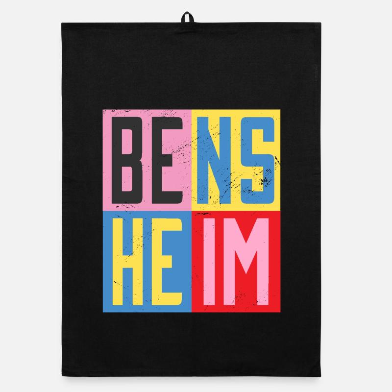 Conception des villes de Bensheim Torchon bio