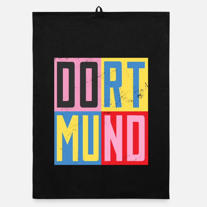 Dortmunder Städte Design Organic Geschirrtuch