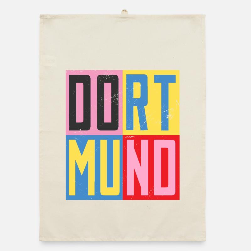 Dortmunder Städte Design Organic Geschirrtuch