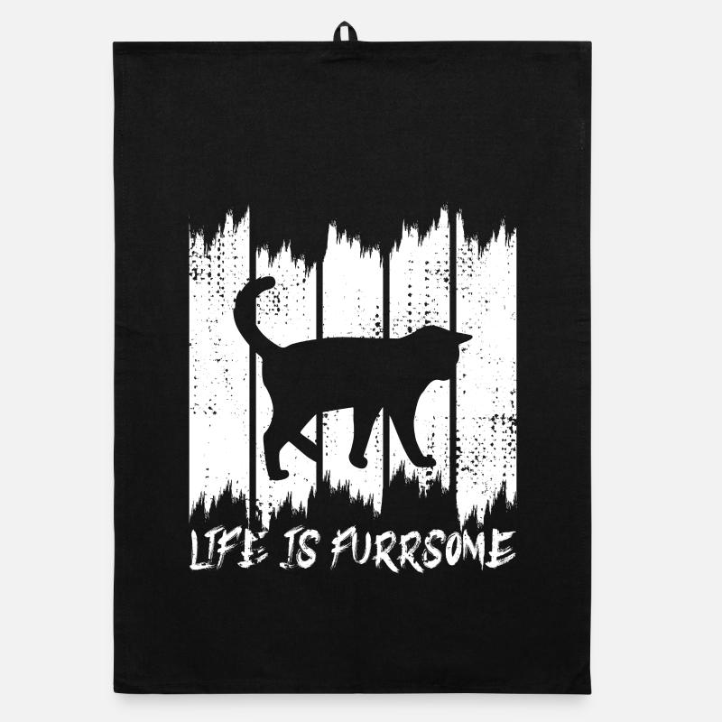 La vie est furreuse Torchon bio
