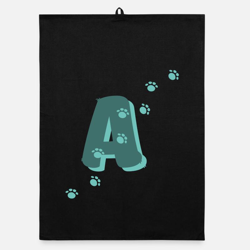 Pattes Lettre A Torchon bio