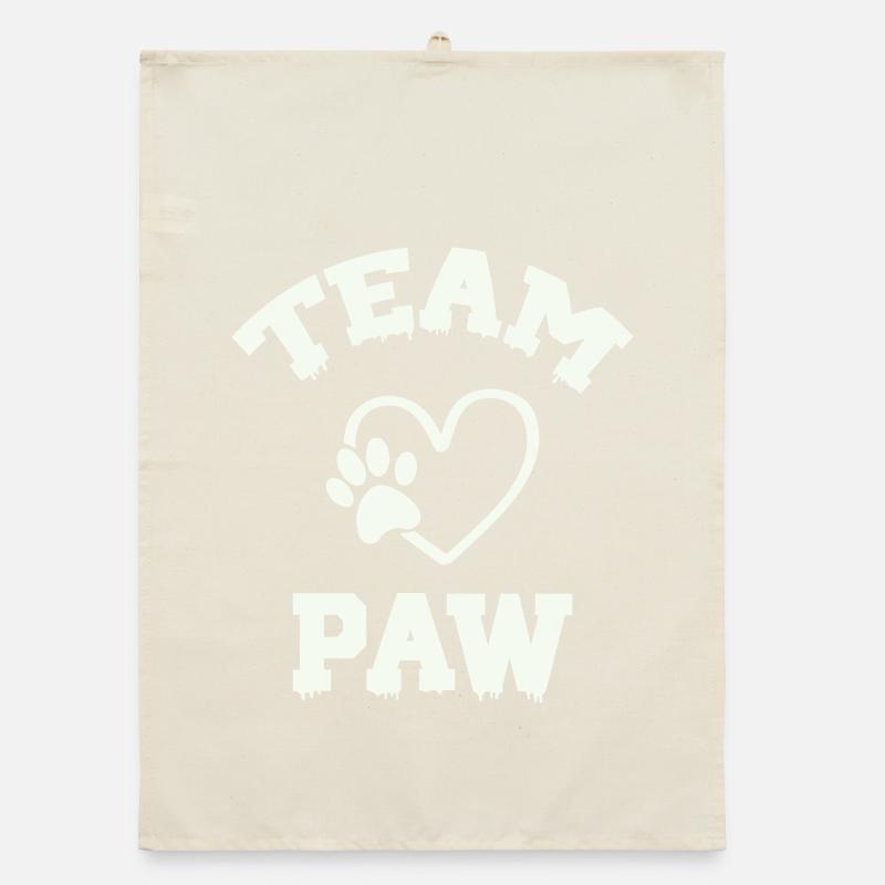 Équipe Paw Pfote Torchon bio