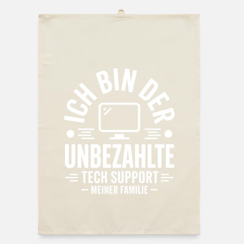 Famille de support technique non rémunérée Torchon bio