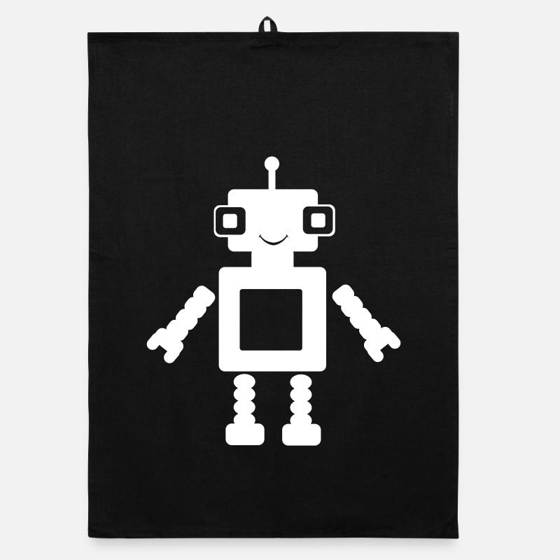 Small robot Organic dish towel