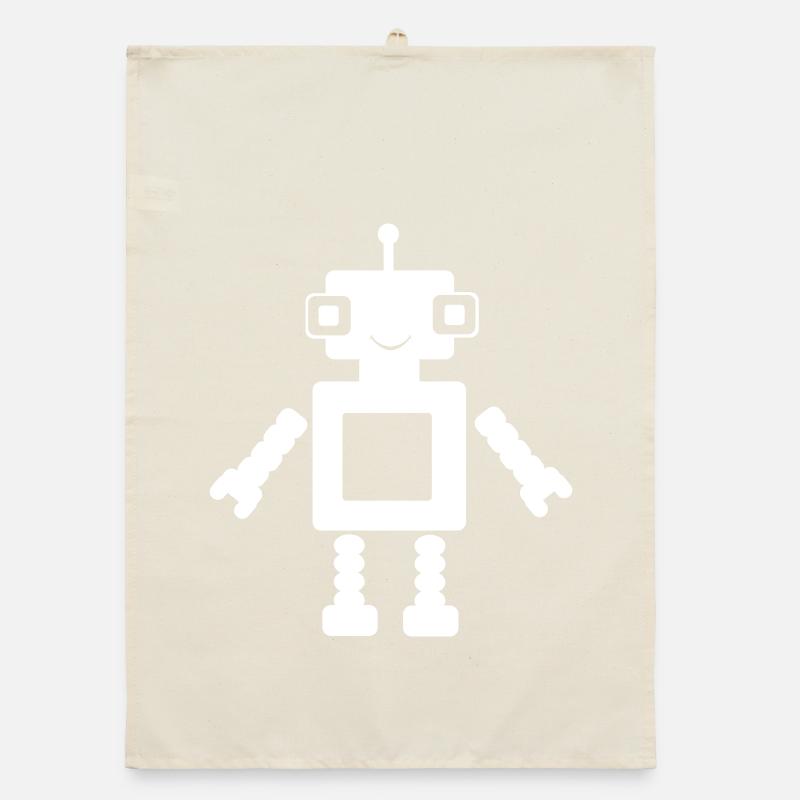 Small robot Organic dish towel